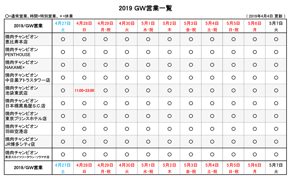 http://www.yakiniku-champion.com/news/2019GW%E5%96%B6%E6%A5%AD%E5%90%84%E5%BA%97_190404_g2.jpg